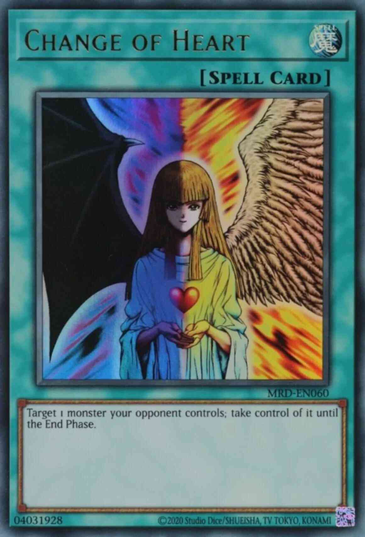 Change of Heart - 25th Anniversary - MRD-EN060 - Ultra Rare - Unlimited