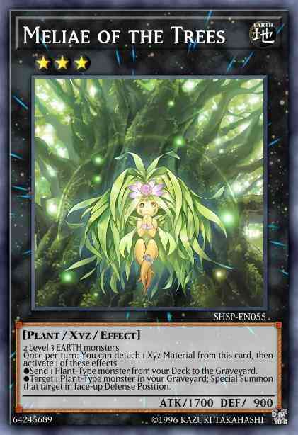 Meliae of the Trees - SHSP-EN055 - Secret Rare - Unlimited