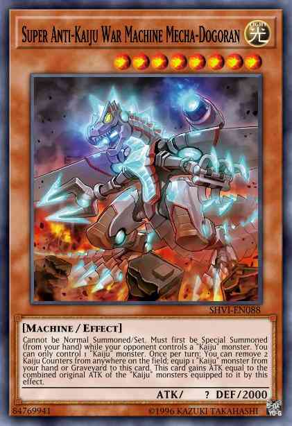 Super Anti-Kaiju War Machine Mecha-Dogoran - MP17-EN047 - Rare - 1st Edition