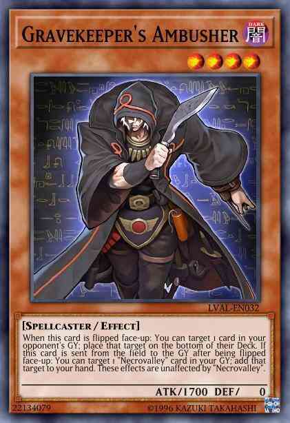 Gravekeeper's Ambusher - SBLS-EN022 - Common - 1st Edition