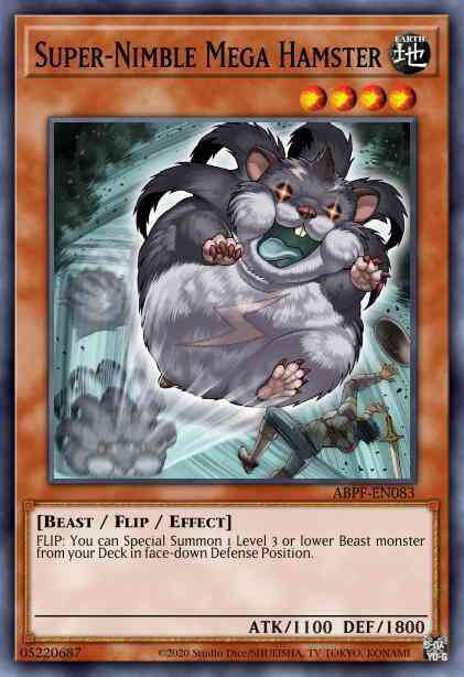 Super-Nimble Mega Hamster - LC5D-EN226 - Secret Rare - 1st Edition