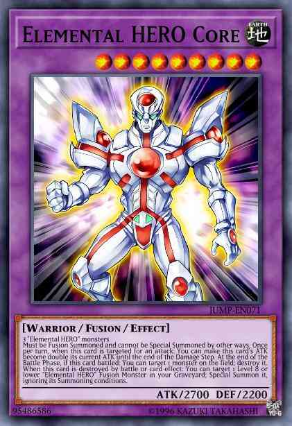 Elemental HERO Core - SHVI-ENSE2 - Super Rare - Limited