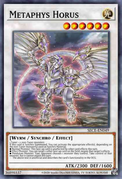 Metaphys Horus - SECE-EN049 - Ultimate Rare - 1st Edition
