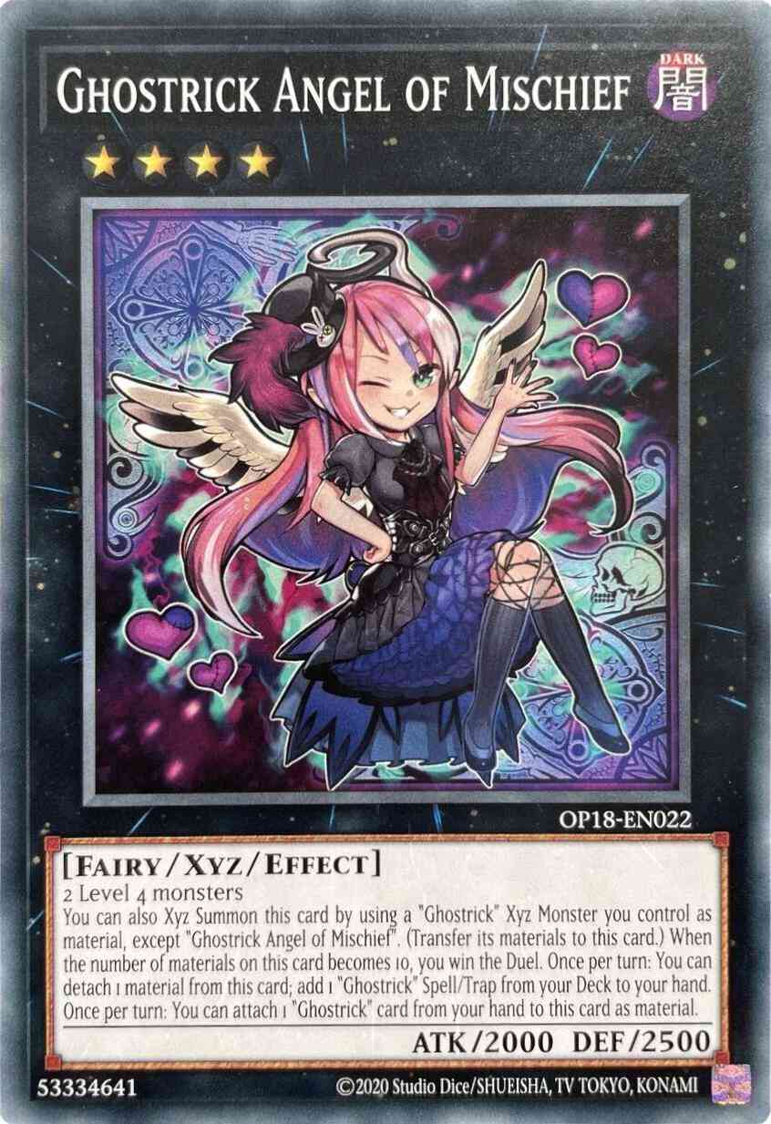 Ghostrick Angel of Mischief - OP18-EN022 - Common - Unlimited