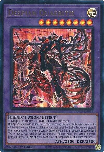 Despian Quaeritis - RA05-EN036 - Ultra Rare - 1st Edition