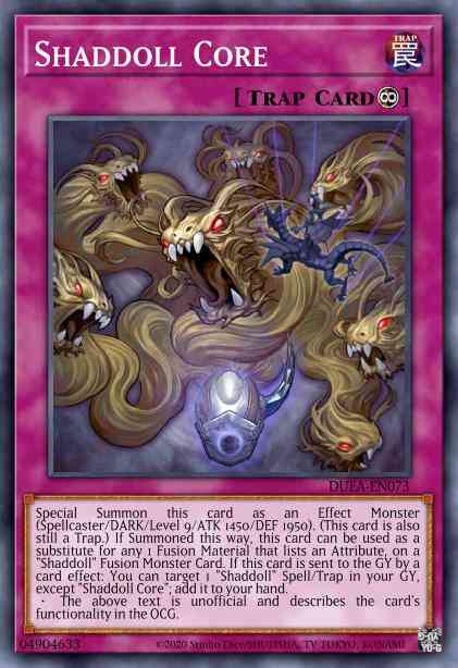 Shaddoll Core - DUEA-EN073 - Super Rare - Unlimited