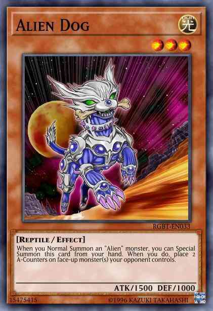 Alien Dog - RGBT-EN033 - Common - 1st Edition