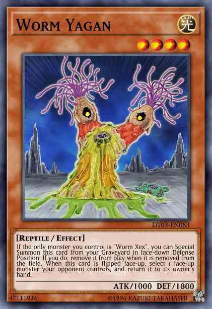 Worm Yagan - DT03-EN083 - Duel Terminal Normal Parallel Rare - Duel Terminal