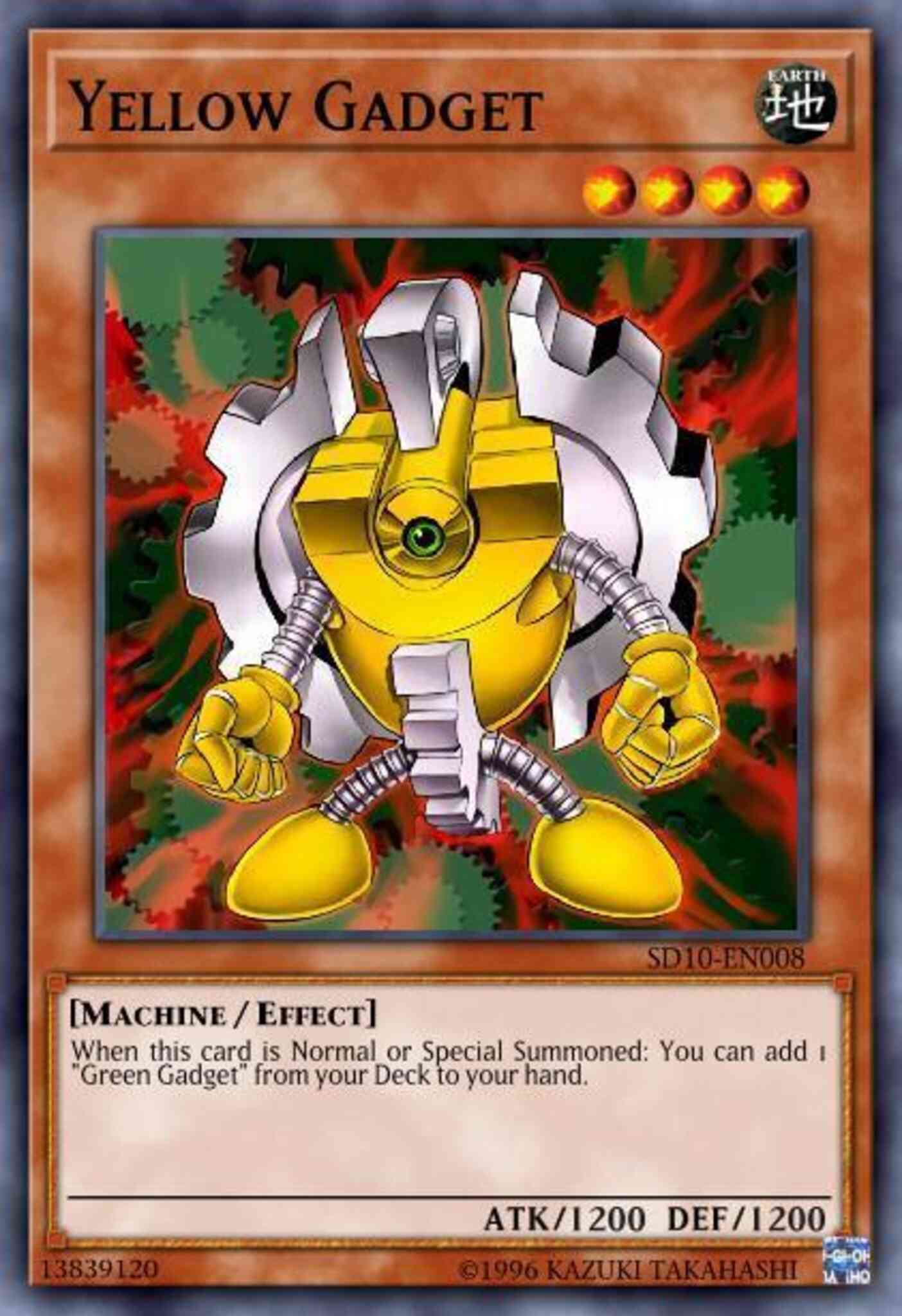 Yellow Gadget - SDMM-EN017 - Common - Unlimited
