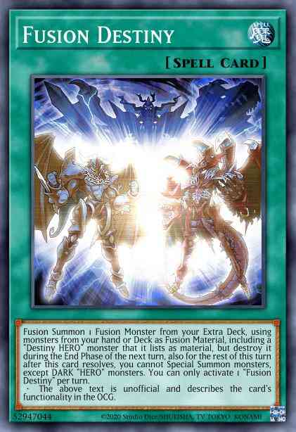 Fusion Destiny - DANE-EN054 - Super Rare - Unlimited