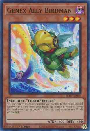 Genex Ally Birdman - Alternate Art - BLTR-EN058 - Ultra Rare - 1st Edition