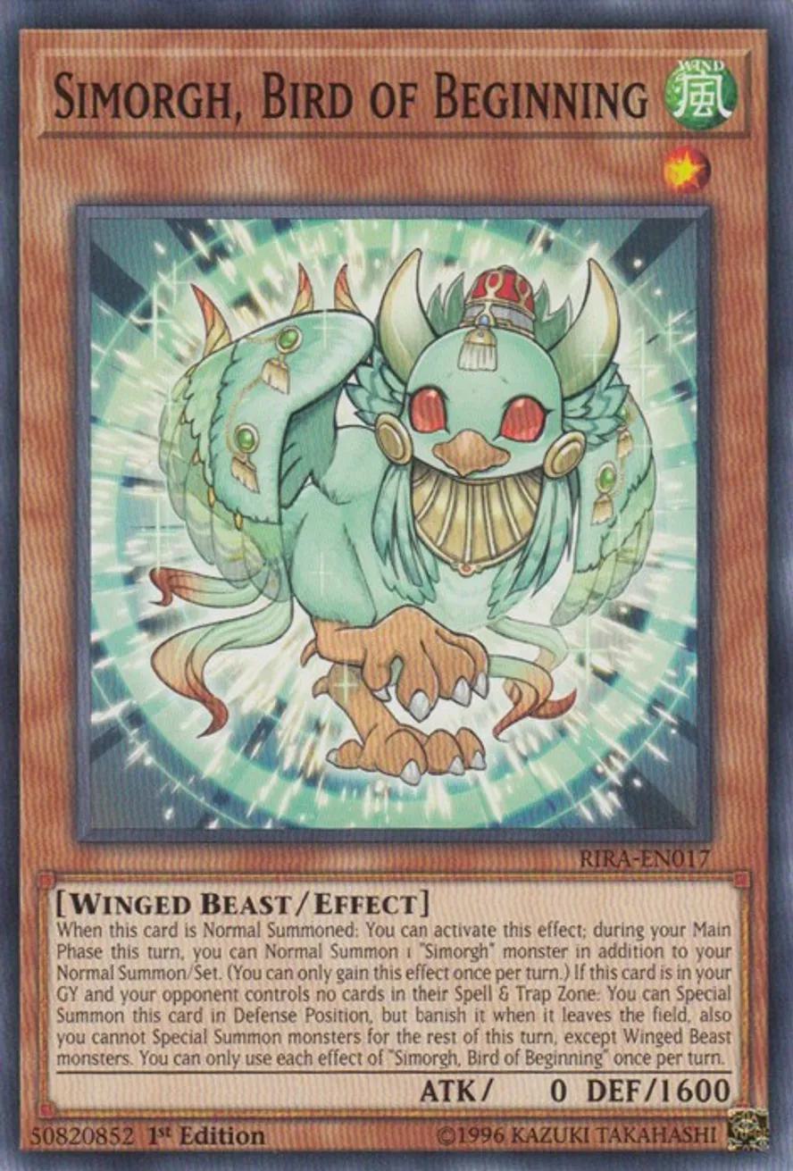 Simorgh, Bird of Beginning - RIRA-EN017 - Common - 1st Edition