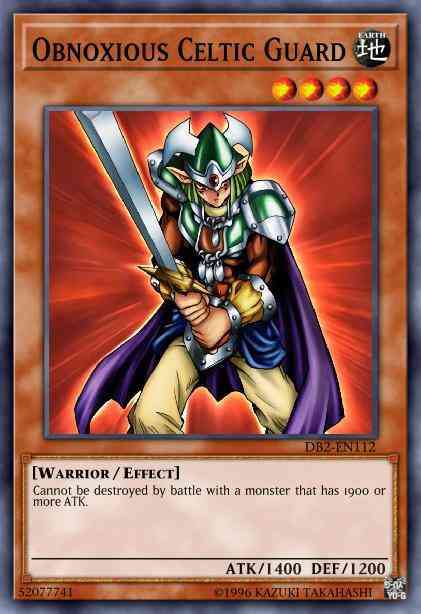 Obnoxious Celtic Guard - CT1-EN006 - Secret Rare - Limited