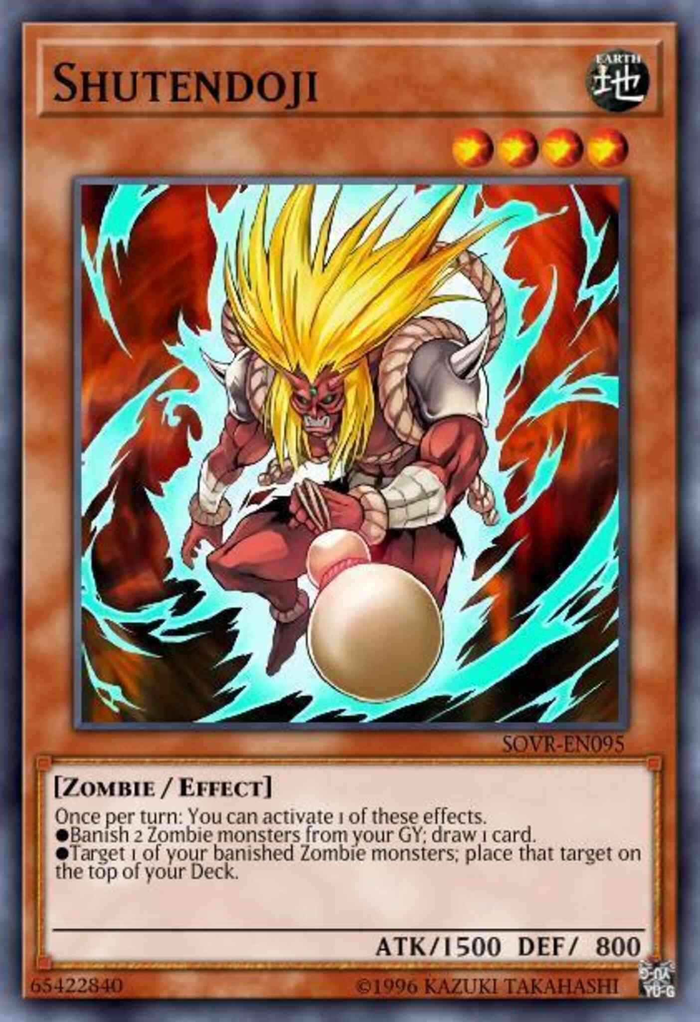 Shutendoji - BP03-EN069 - Shatterfoil Rare - 1st Edition