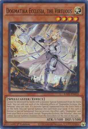 Dogmatika Ecclesia, the Virtuous - RA01-EN020 - Ultra Rare - 1st Edition