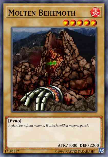 Molten Behemoth - PGD-001 - Common - Unlimited