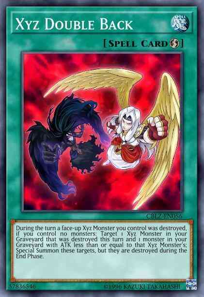 Xyz Double Back - CBLZ-EN056 - Common - 1st Edition