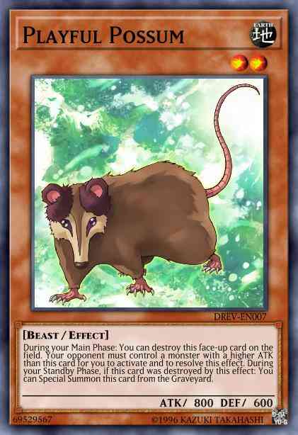 Playful Possum - DREV-EN007 - Rare - Unlimited