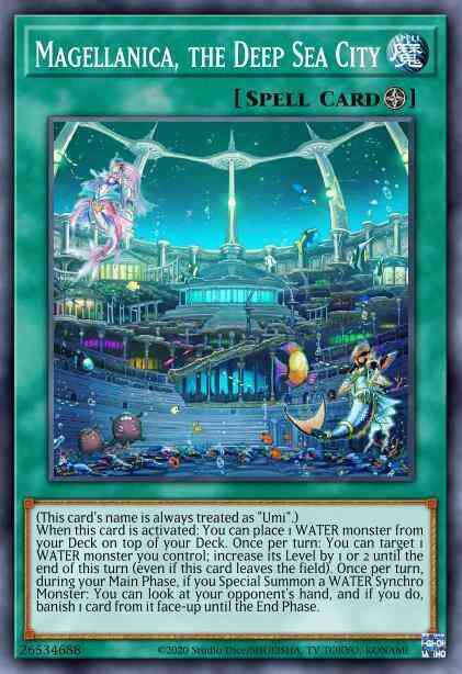 Magellanica, the Deep Sea City - ROTD-EN059 - Super Rare - 1st Edition