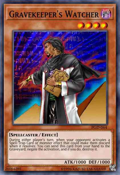 Gravekeeper's Watcher - LCYW-EN186 - Common - 1st Edition