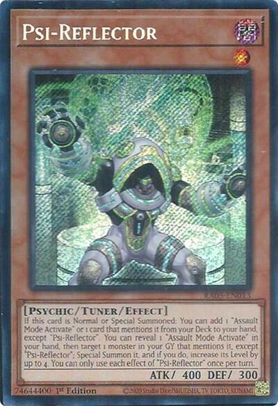 Psi-Reflector - RA05-EN013 - Secret Rare - 1st Edition