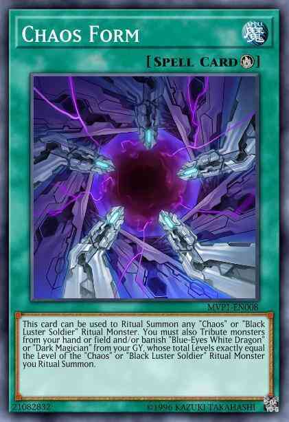Chaos Form - MVP1-EN008 - Ultra Rare - Unlimited