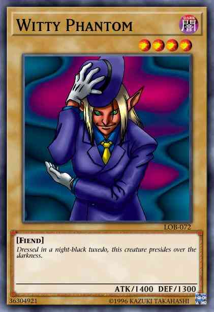 Witty Phantom - LOB-072 - Common - 1st Edition