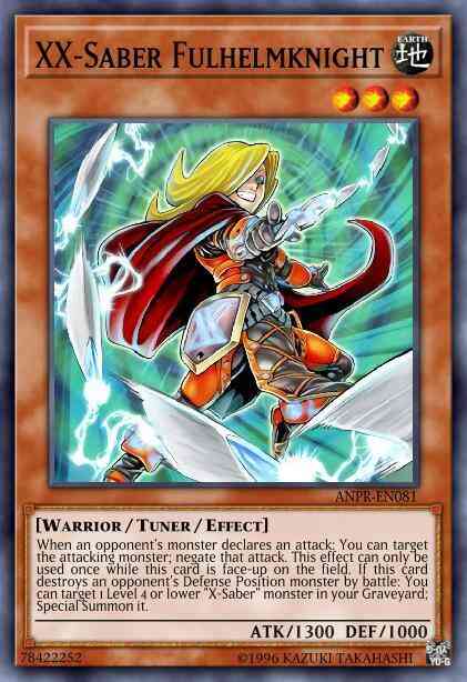 XX-Saber Fulhelmknight - XSPU-EN001 - Super Rare - Limited