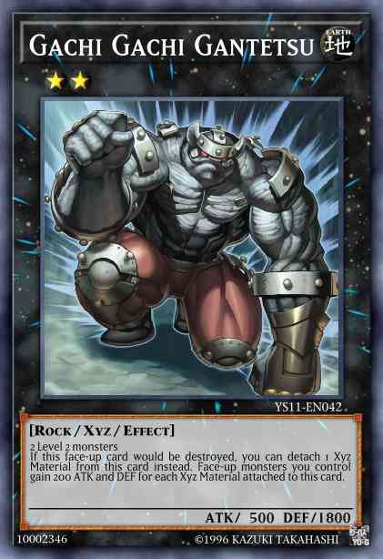 Gachi Gachi Gantetsu - BP01-EN025 - Rare - Unlimited