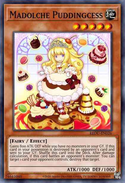 Madolche Puddingcess - REDU-EN026 - Ultimate Rare - Unlimited