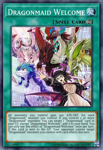 Dragonmaid Welcome - MYFI-EN024 - Secret Rare - 1st Edition