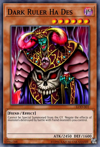 Dark Ruler Ha Des - BP01-EN122 - Common - 1st Edition