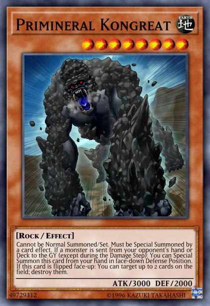 Primineral Kongreat - CHIM-EN024 - Super Rare - 1st Edition