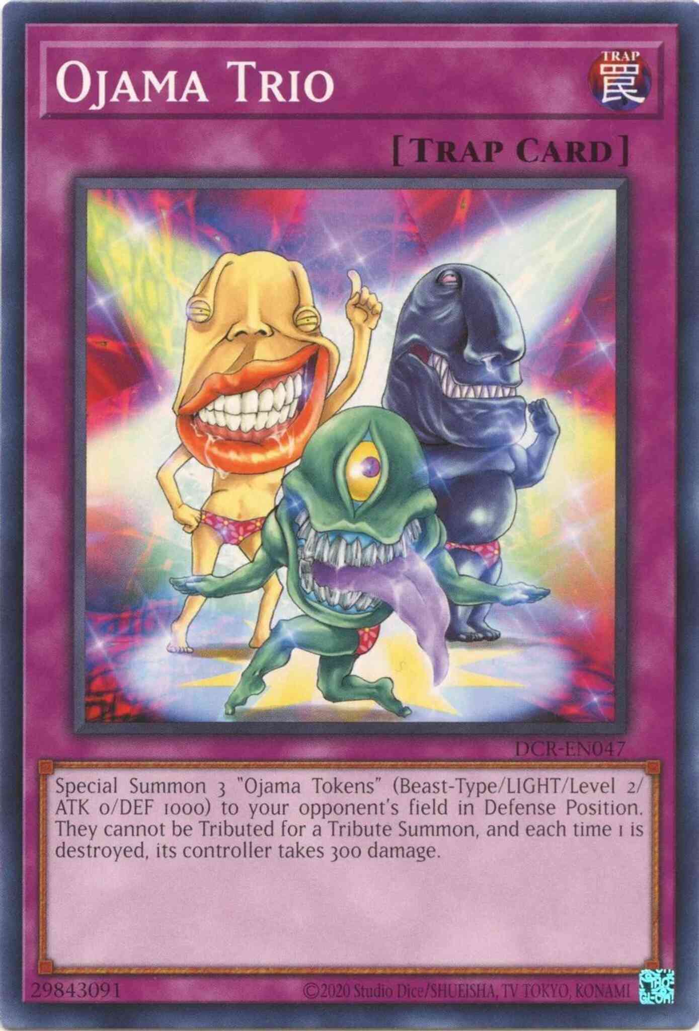 Ojama Trio - 25th Anniversary - DCR-EN047 - Common - Unlimited
