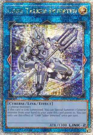Code Talker Inverted - RA01-EN045 - Quarter Century Secret Rare - 1st Edition