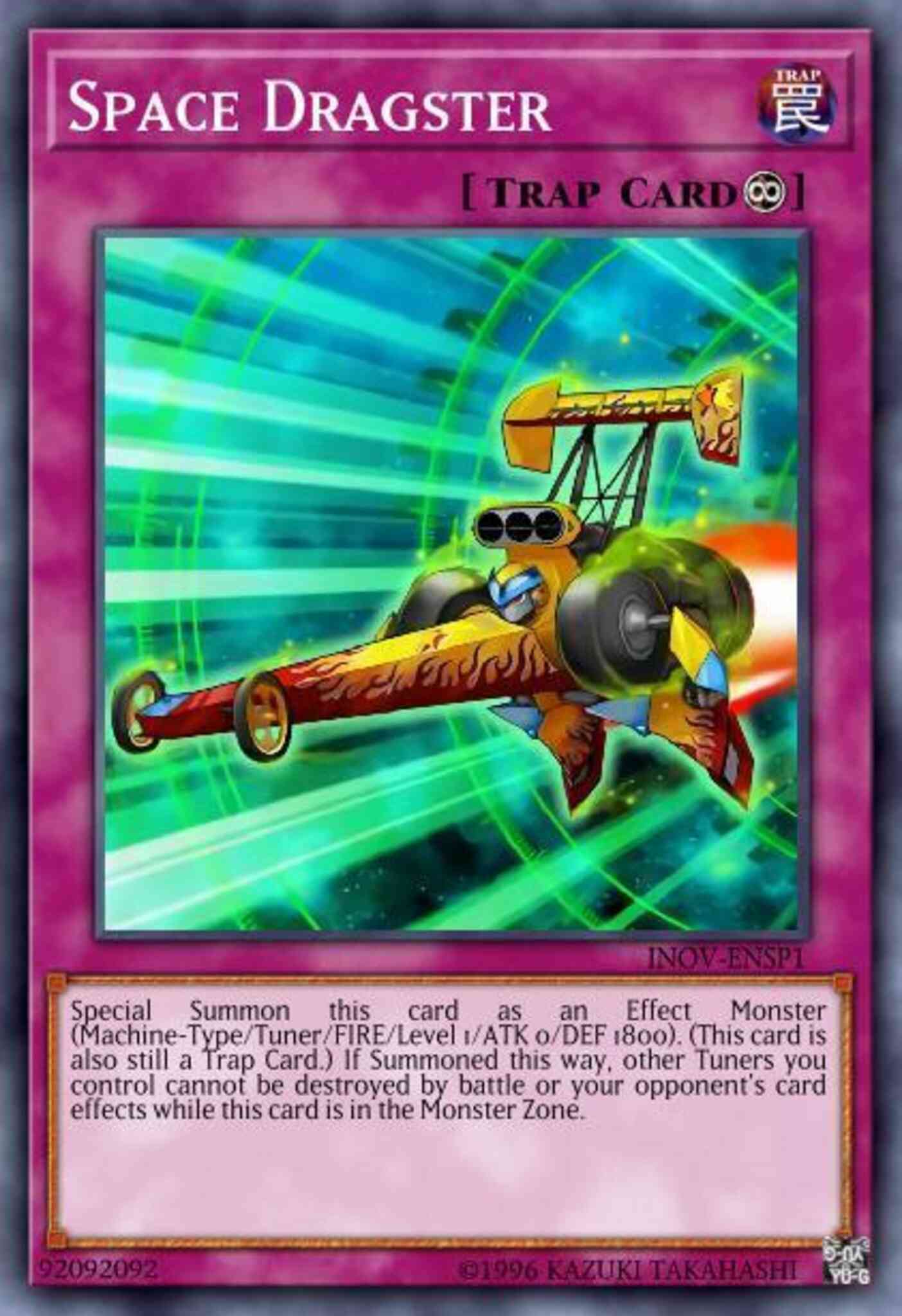 Space Dragster - INOV-EN000 - Rare - Unlimited