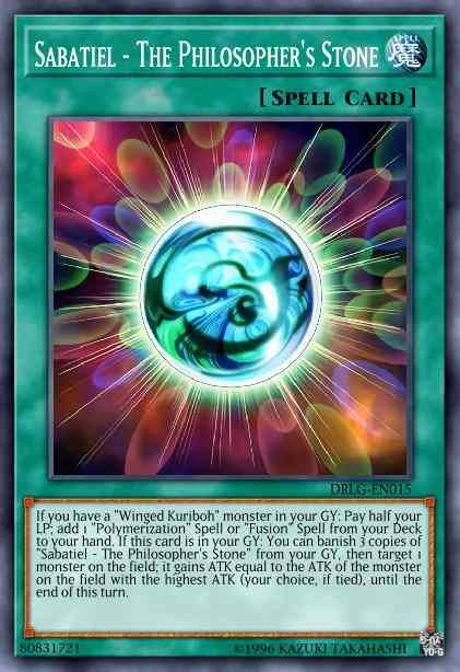 Sabatiel - The Philosopher's Stone - DLCS-EN017 - Common - 1st Edition