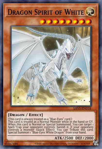 Dragon Spirit of White - SHVI-EN018 - Ultra Rare - Unlimited