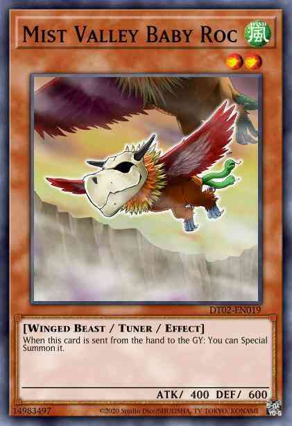 Mist Valley Baby Roc - HA02-EN013 - Super Rare - 1st Edition