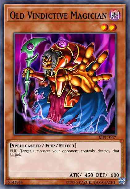 Old Vindictive Magician - MFC-067 - Common - 1st Edition