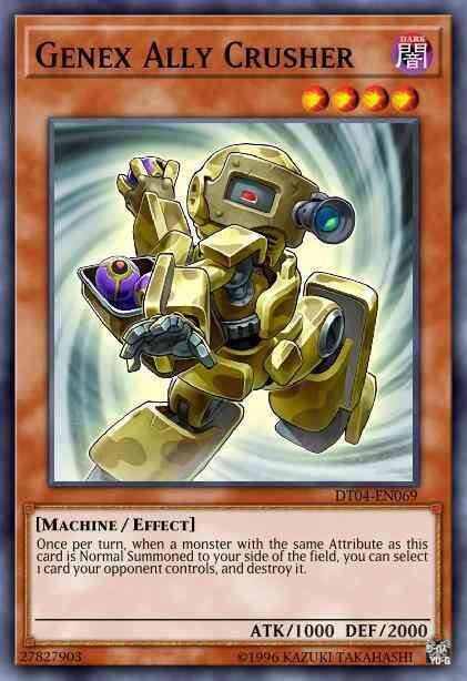 Genex Ally Crusher - HA04-EN039 - Super Rare - Unlimited