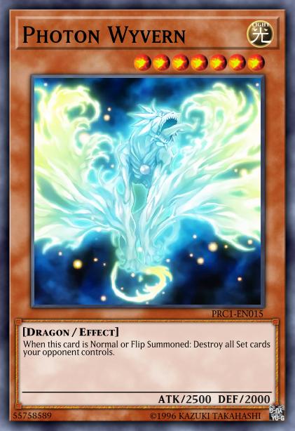 Photon Wyvern - PRC1-EN015 - Secret Rare - 1st Edition