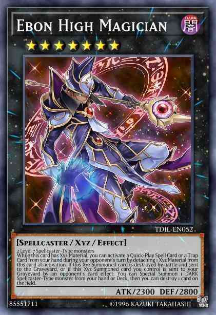 Ebon High Magician - TDIL-EN052 - Super Rare - Unlimited