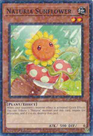 Naturia Sunflower - HAC1-EN102 - Duel Terminal Normal Parallel Rare - 1st Edition