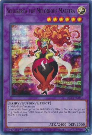 Schuberta the Melodious Maestra - RA03-EN034 - Ultra Rare - 1st Edition