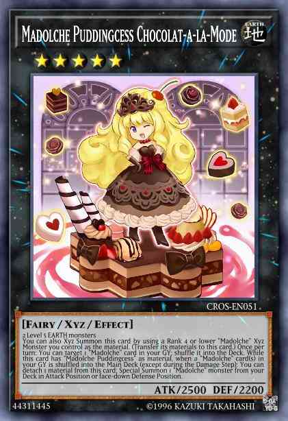 Madolche Puddingcess Chocolat-a-la-Mode - CROS-EN051 - Ultra Rare - Unlimited