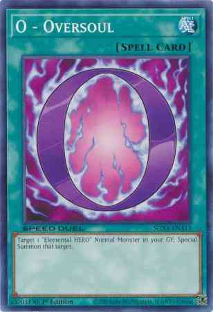 O - Oversoul - SGX4-ENA13 - Common - 1st Edition