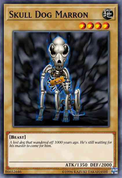 Skull Dog Marron - DR3-EN003 - Common - Unlimited