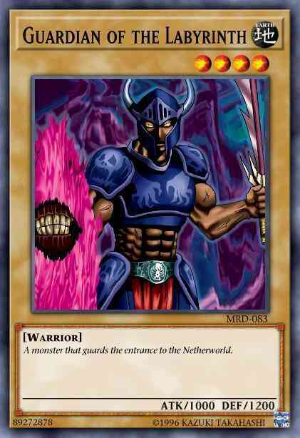 Guardian of the Labyrinth - MRD-083 - Common - 1st Edition