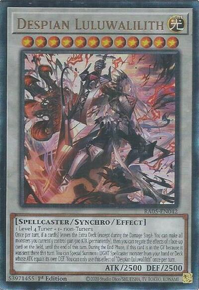 Despian Luluwalilith - RA05-EN042 - Ultimate Rare - 1st Edition